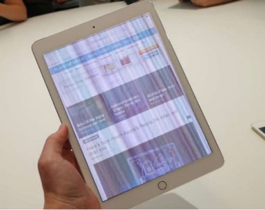 Đâu là những lỗi hay gặp nhất trên màn hình iPad