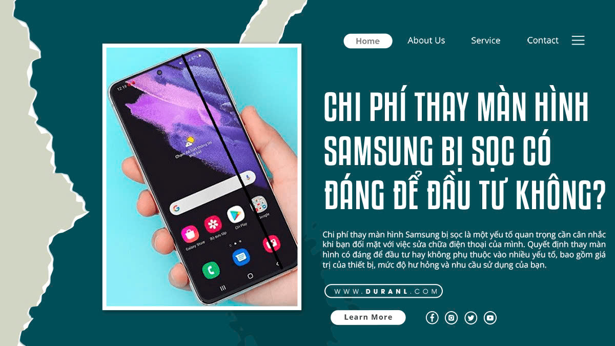 Chi phí thay màn hình Samsung bị sọc có đáng để đầu tư không?