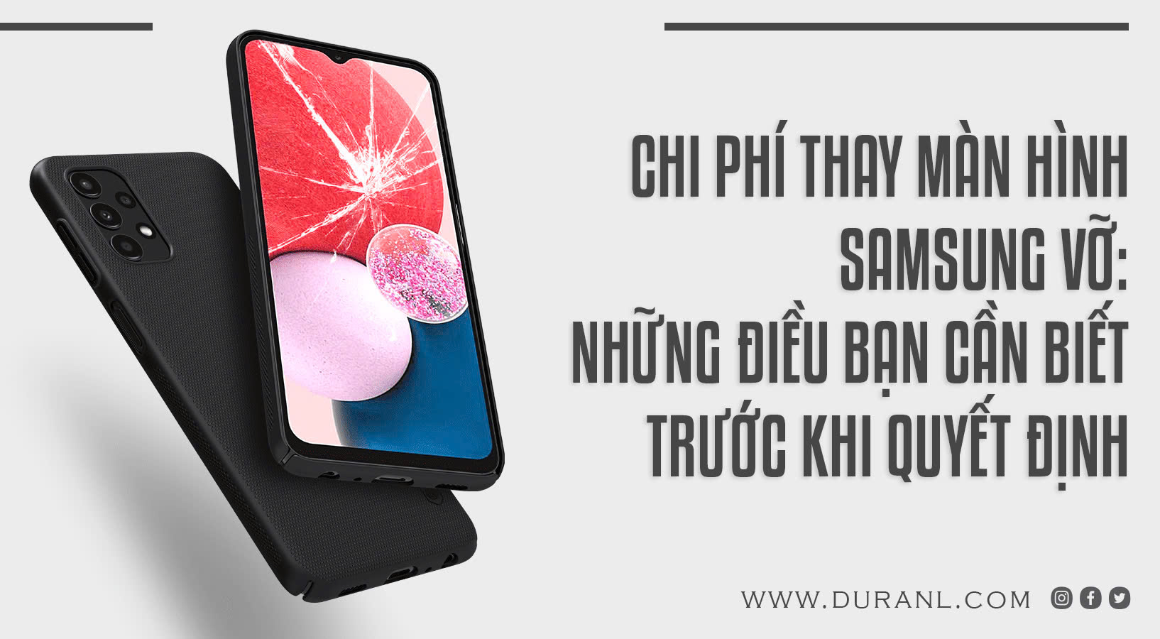 Chi phí thay màn hình Samsung vỡ: Những điều bạn cần biết trước khi quyết định