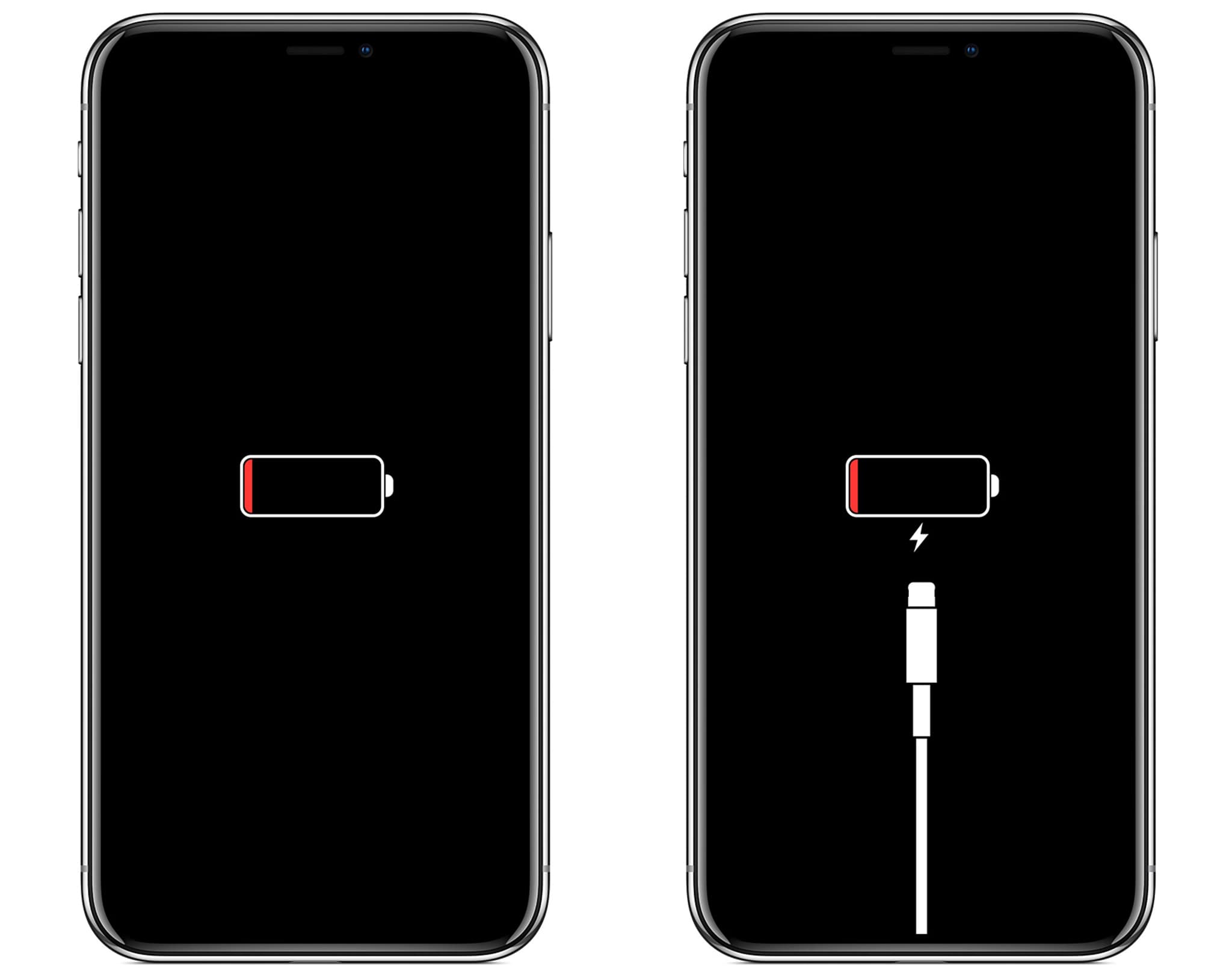 Cách khắc phục khi iPhone sạc không lên nguồn do hết pin