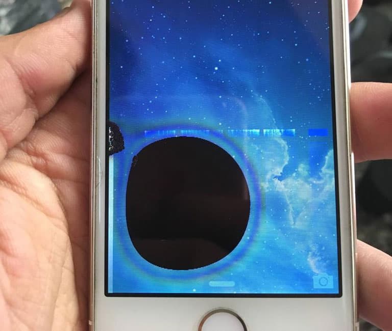 Hướng dẫn cách khắc phục điện thoại iPhone chảy mực màn hình