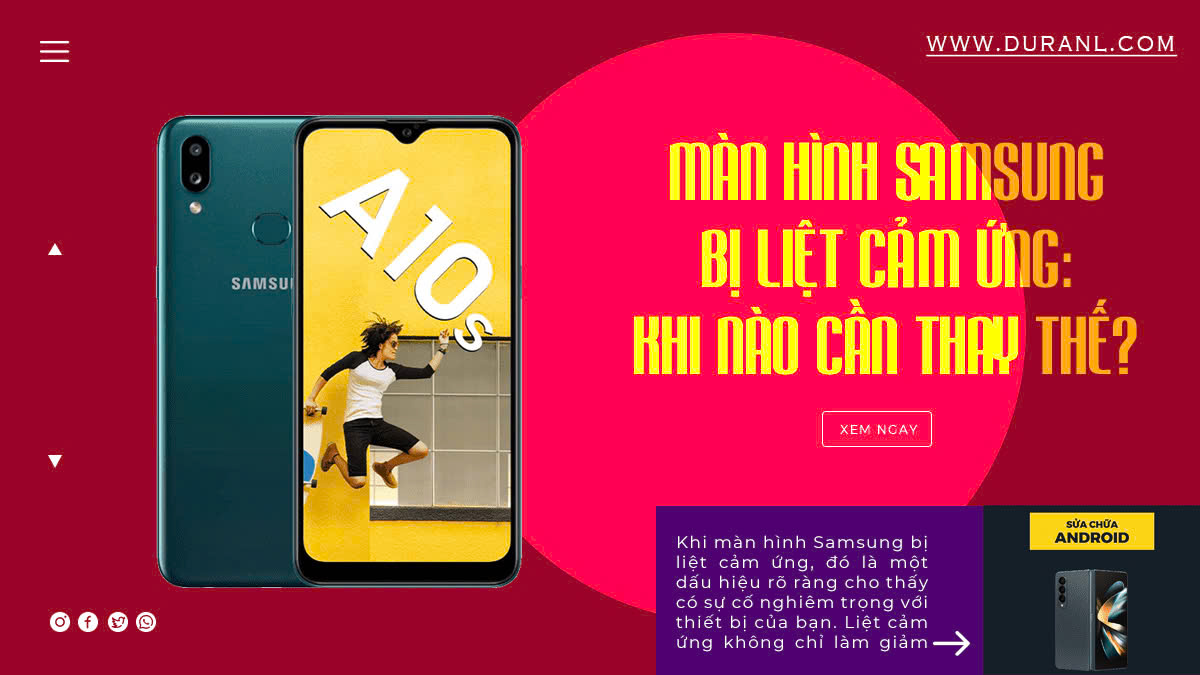 Màn hình Samsung bị liệt cảm ứng: Khi nào cần thay thế?