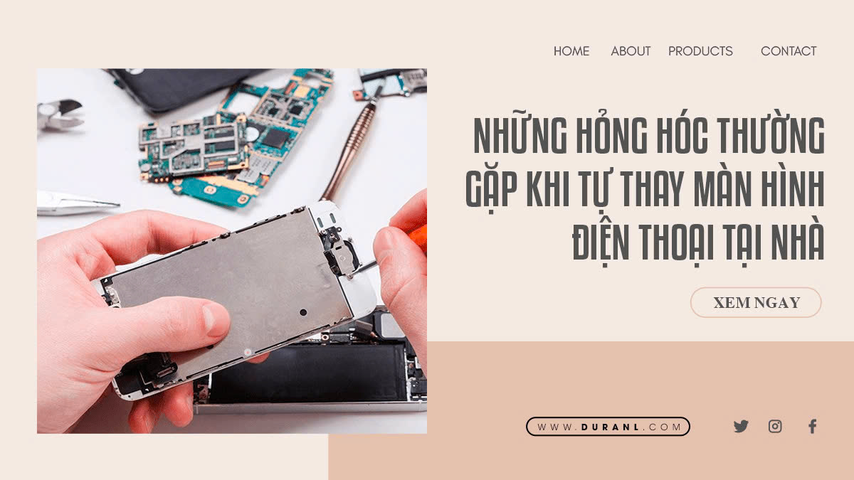 Những Hỏng Hóc Thường Gặp Khi Tự Thay Màn Hình Điện Thoại Tại Nhà