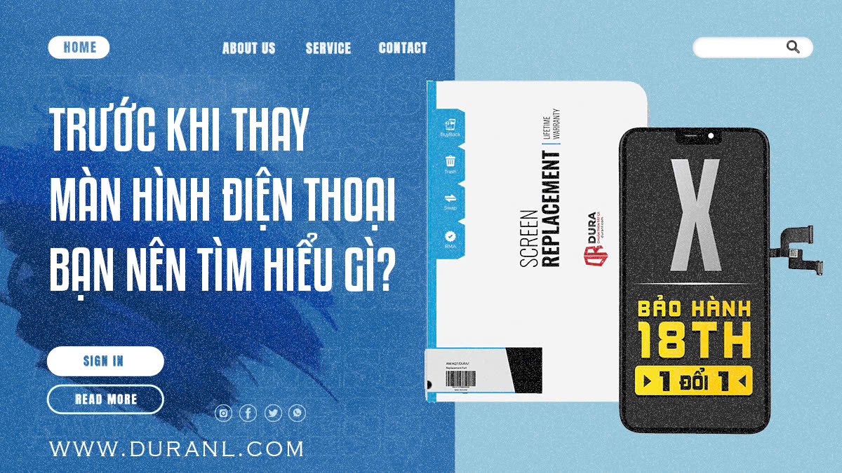 Trước Khi Thay Màn Hình Điện Thoại, Bạn Nên Tìm Hiểu Gì?