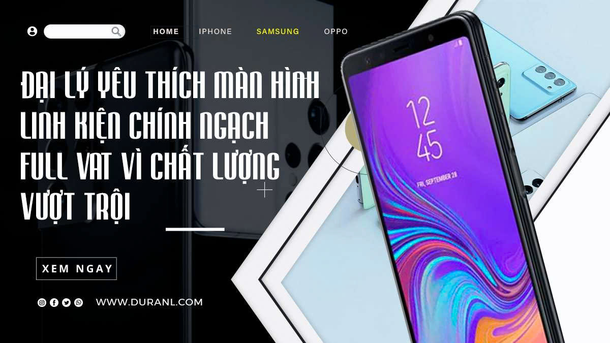 Đại lý yêu thích màn hình linh kiện chính ngạch full VAT vì chất lượng vượt trội