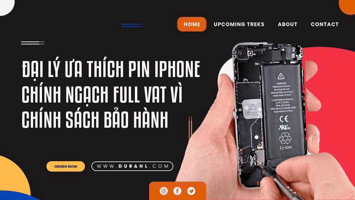 Đại lý ưa thích pin iPhone chính ngạch full VAT vì chính sách bảo hành