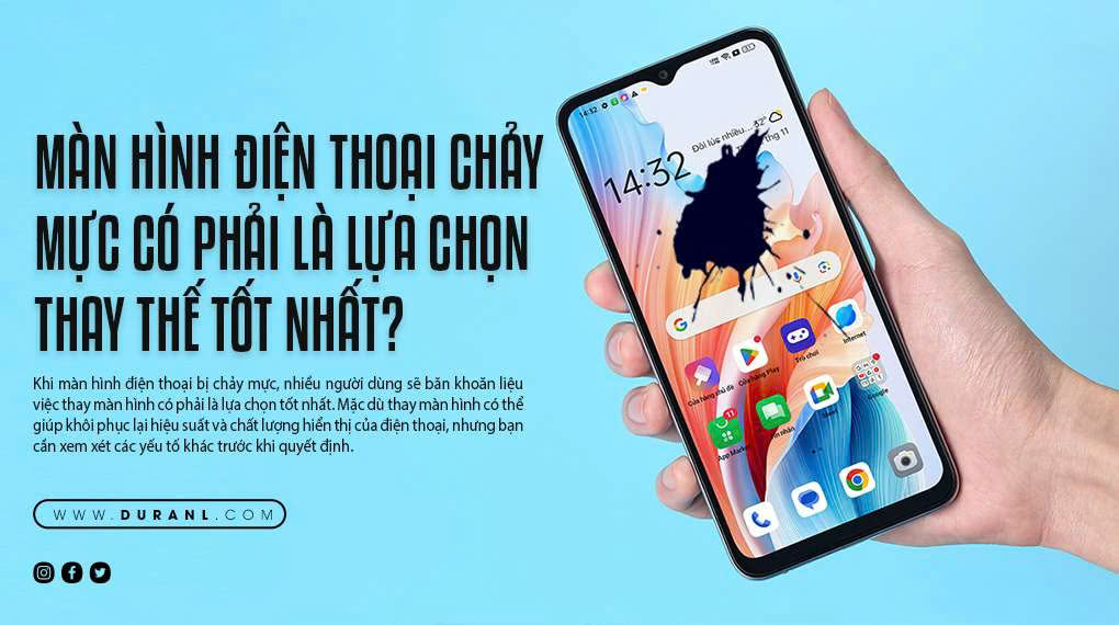 Màn hình điện thoại chảy mực có phải là lựa chọn thay thế tốt nhất?