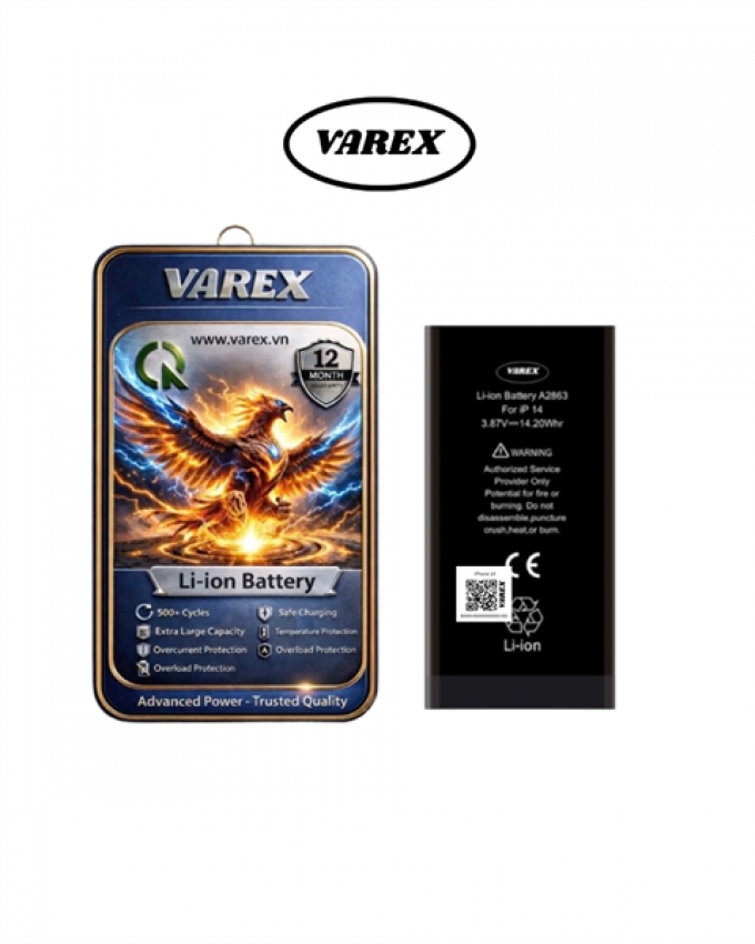 Cell VAREX Dung Lượng Cao IP 14