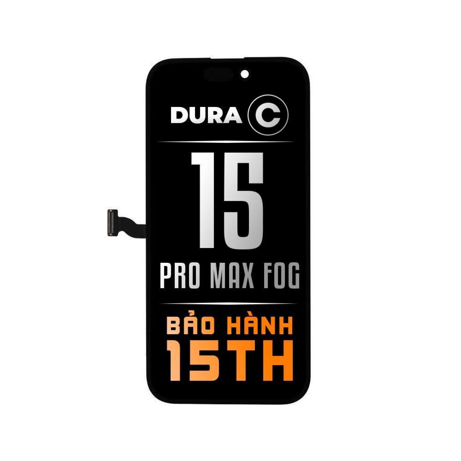 Màn hình DURA C SOFT OLED IP 15 Pro Max FOG