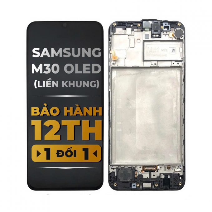 Màn hình DURA Samsung M30 Oled (Liền khung)