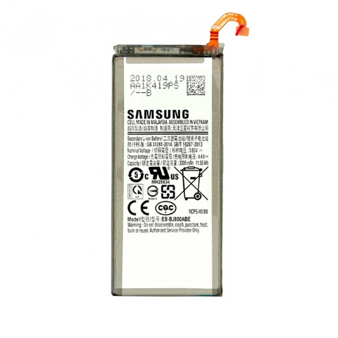 Pin Samsung A6/J6 mã EB-BJ800ABE dùng chung cho J800/J6OO/J6 2018/ON6/A6 2018