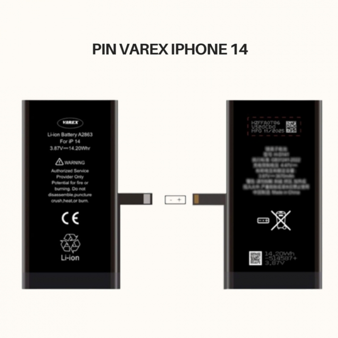 PIN VAREX IP 14 Chấn Đoán Dung Lượng Cao
