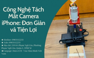 Công Nghệ Tách Mắt Camera iPhone: Đơn Giản và Tiện Lợi