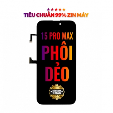 Màn hình DURA Oled IP 15 Pro Max Phôi Dẻo