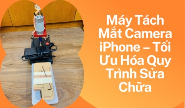 Máy Tách Mắt Camera iPhone – Tối Ưu Hóa Quy Trình Sửa Chữa