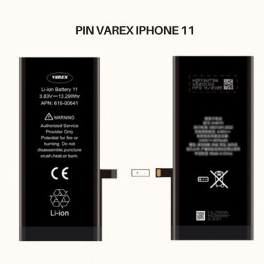 PIN VAREX Dung Lượng Cao IP 11