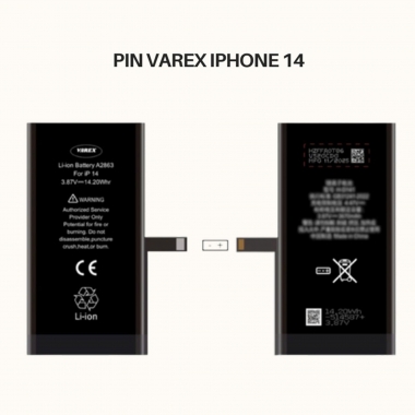PIN VAREX Dung Lượng Cao IP 14