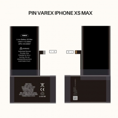 PIN VAREX Dung Lượng Cao IP XS Max